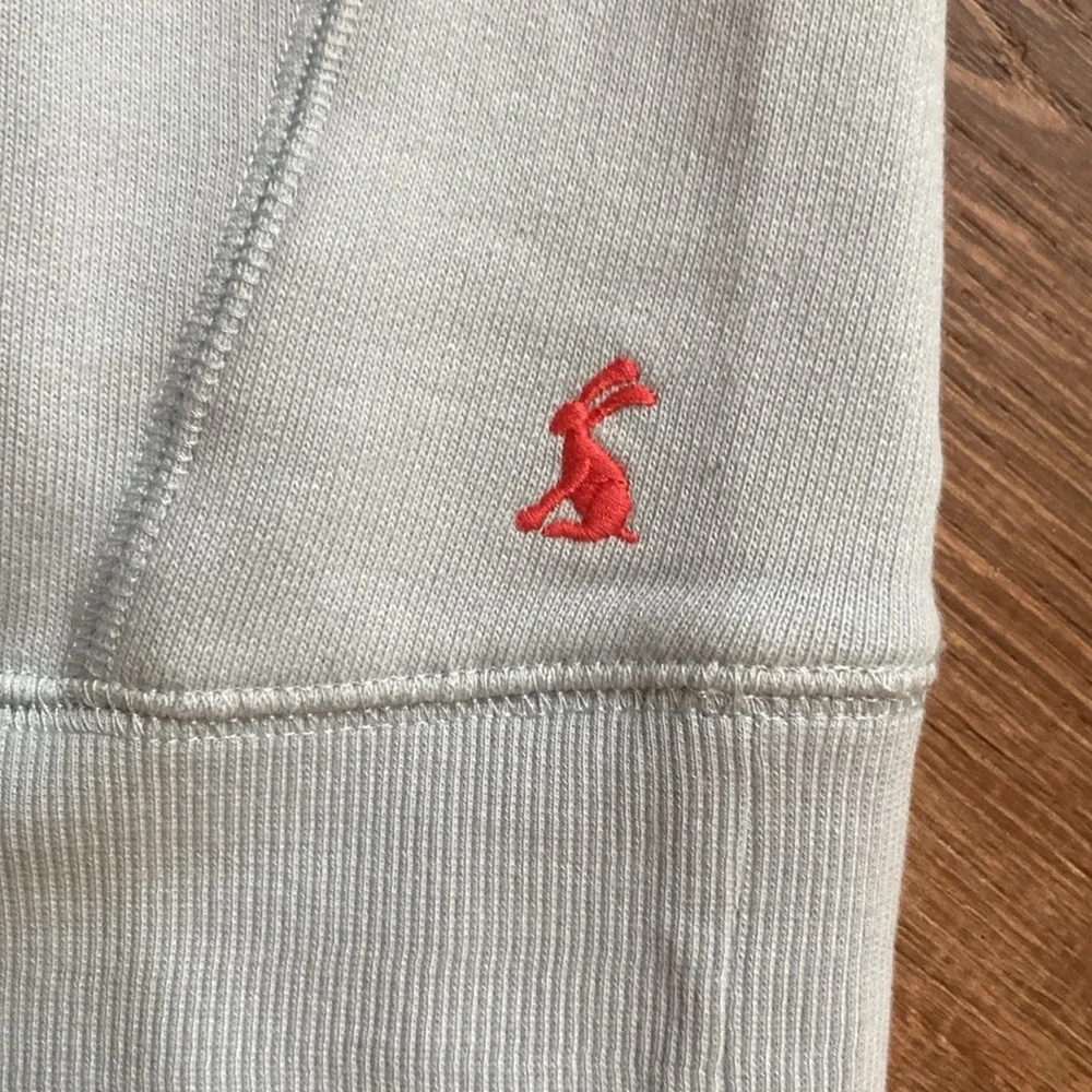 Joules Red and Yellow Monique Crewneck Rainbow Striped Sweatshirt Women’s 12 NWT - Picture 4 of 9